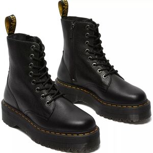 Dr. Martens Women's Jadon III Pisa Leather Platform Boots